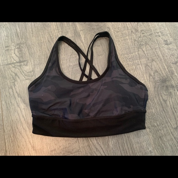 Camo Sports Bra - Picture 1 of 2